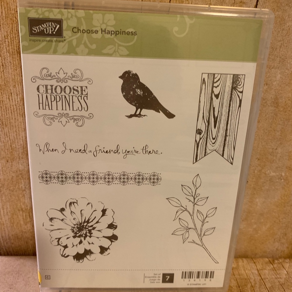 Stampin’ Up Stamp Set - Choose Happiness